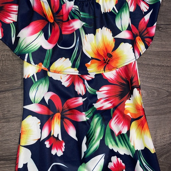 Qff Shoulder Bodycon Long Party Maxi Dress - Picture 2 of 3